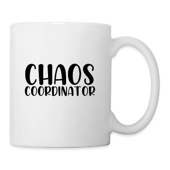 Chaos coordinator - Coffee/Tea Mug - white - Right