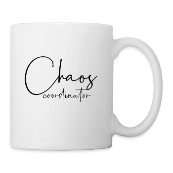 Chaos coordinator - Coffee/Tea Mug - white - Right