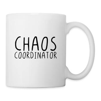 Chaos coordinator - Coffee/Tea Mug - white - Right