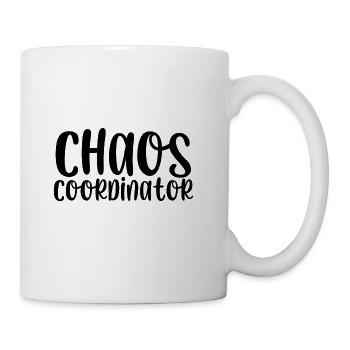 Chaos coordinator - Coffee/Tea Mug - white - Right