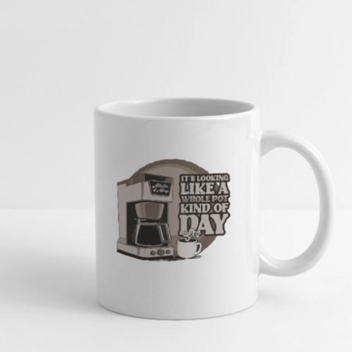 Retro Drip Coffee Maker Technical Drawing Shirt - Coffee/Tea Mug