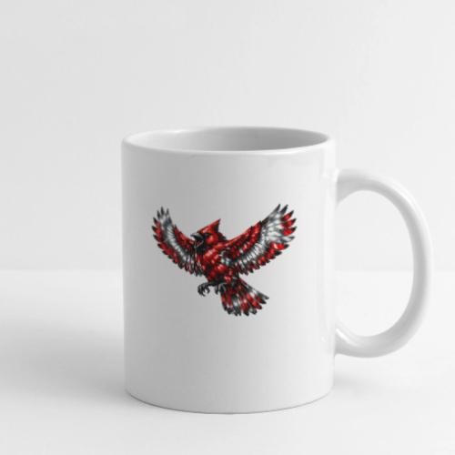 Silver Cardinal in Flight - Coffee/Tea Mug