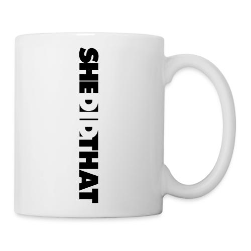 She Did That Large Design - Coffee/Tea Mug
