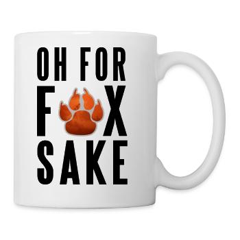 OH FOR FOX SAKE - Coffee/Tea Mug - white - Right