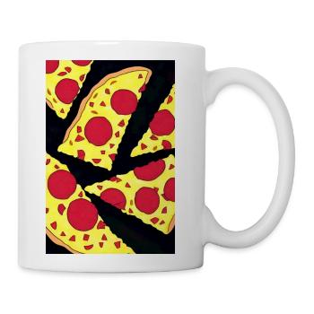 Slice of goodness - Coffee/Tea Mug - white - Right