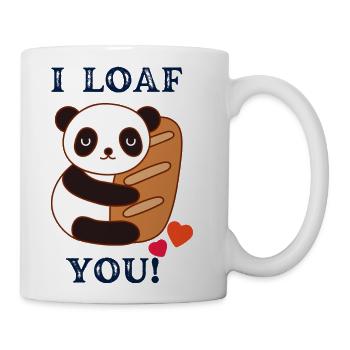 i loaf you - Coffee/Tea Mug - white - Right