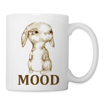 MOOD rabbit - Coffee/Tea Mug - white - Right