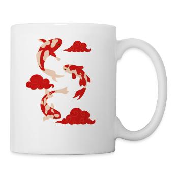 japanese art - Coffee/Tea Mug - white - Right