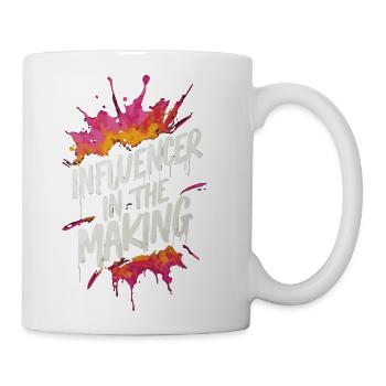 Influencer in the making - Coffee/Tea Mug - white - Right