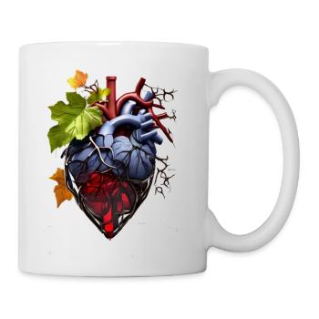 Broken heart - Coffee/Tea Mug - white - Right