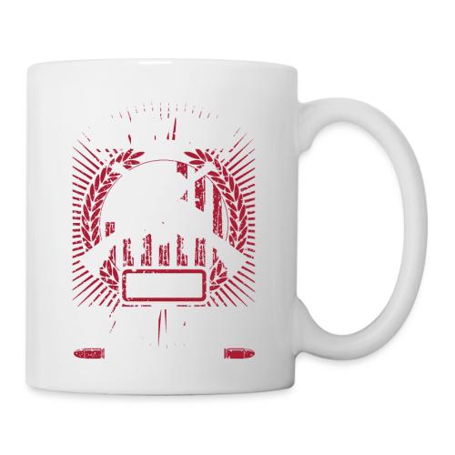 I'd Rather Die on My Feet for Dark Background - Coffee/Tea Mug