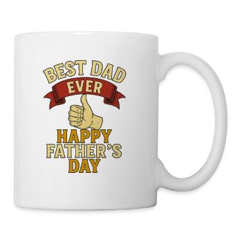 father s day - Coffee/Tea Mug - white - Right