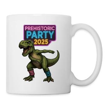 Prehistoric Party Rex 2025 - Coffee/Tea Mug - white - Right