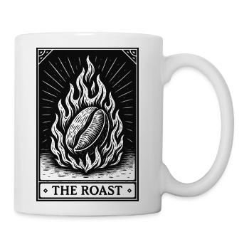 The Roast - Vintage Coffee Tarot - Coffee/Tea Mug - white - Right