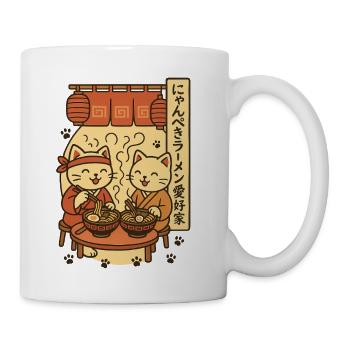 Kawaii Ramen Cats - Coffee/Tea Mug - white - Right