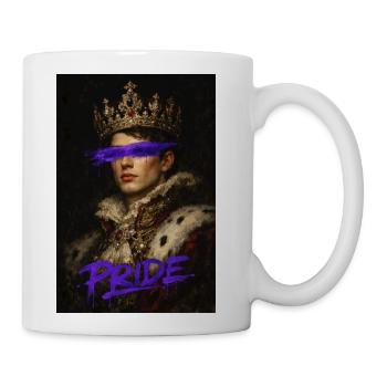 PRIDE — Neo-Baroque King - Coffee/Tea Mug - white - Right