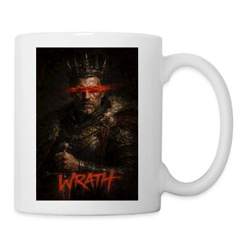 WRATH — Neo-Baroque King - Coffee/Tea Mug - white - Right