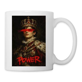POWER — Neo-Baroque King - Coffee/Tea Mug - white - Right