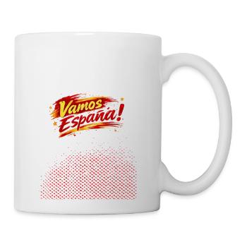 Vamos Espana Bold Brush Splash - Coffee/Tea Mug - white - Right