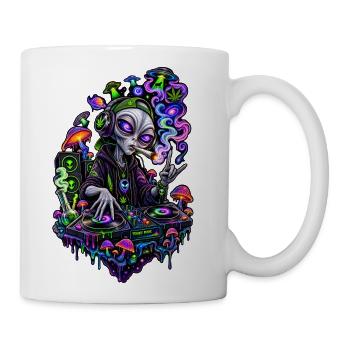 psychedelic - Coffee/Tea Mug - white - Right