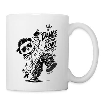 Hiphop_panda - Coffee/Tea Mug - white - Right