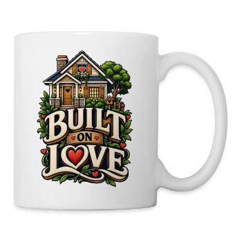 Built On Love Home - Coffee/Tea Mug - white - Right