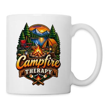 Campfire Therapy - Coffee/Tea Mug - white - Right