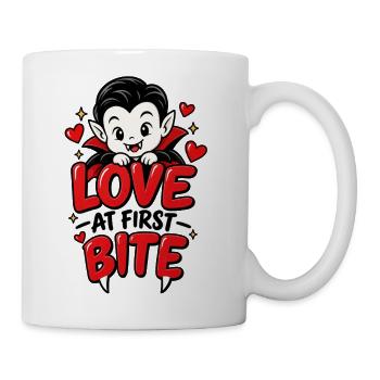 Love at First Bite - Coffee/Tea Mug - white - Right