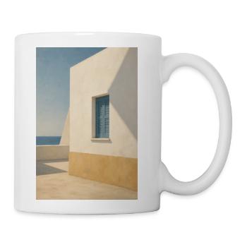 Mediterranean Light by the Sea - Coffee/Tea Mug - white - Right
