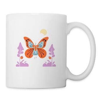 Pumpkin Fairy Moonlight - Coffee/Tea Mug - white - Right