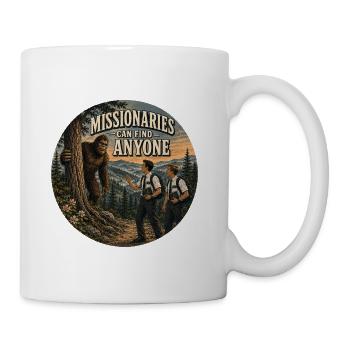 Bigfoot_Missionaries - Coffee/Tea Mug - white - Right