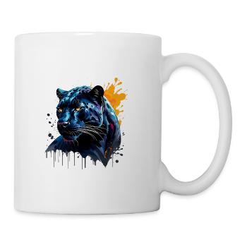 Wild Kingdom! - Panther - Coffee/Tea Mug - white - Right