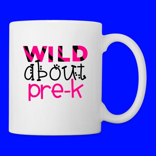 Wild About Pre-K Funky Teacher T-shirts - Coffee/Tea Mug