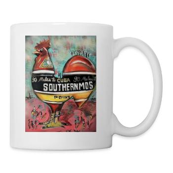 Gallo de Miami - Coffee/Tea Mug - white - Right