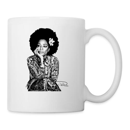 Julie Dexter Afro Flower - Coffee/Tea Mug