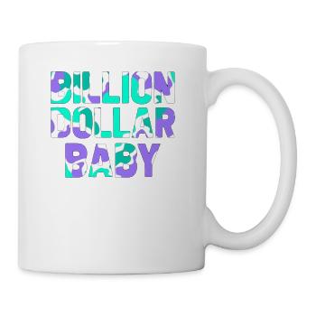 Billion Dollar Baby Grape Camo - Coffee/Tea Mug - white - Right