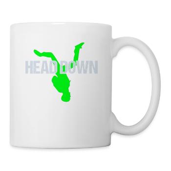 Skydive parachutist, parachute skydiver gift - Coffee/Tea Mug - white - Right