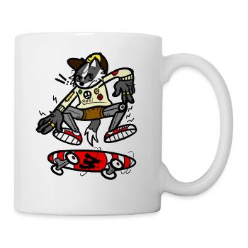 Skater Sport - Coffee/Tea Mug - white - Right
