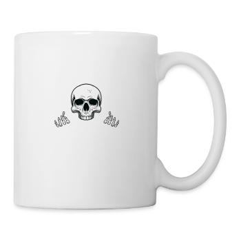 Drummer Drums Drumsticks Musician Outfit - Coffee/Tea Mug - white - Right