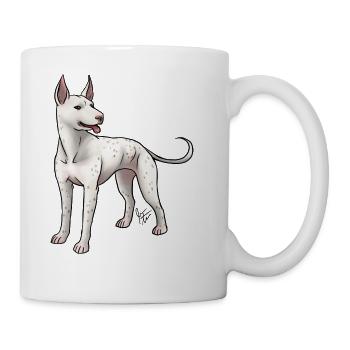 Dog Pakistani Gull Terrier Speckled - Coffee/Tea Mug - white - Right