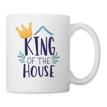King Of The House - Coffee/Tea Mug - white - Right