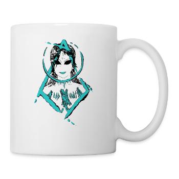 Bad Habit v2 - Coffee/Tea Mug - white - Right