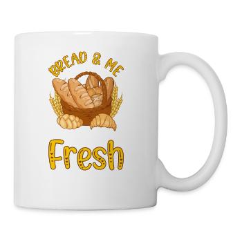 Bread Baking Bread Maker - Coffee/Tea Mug - white - Right