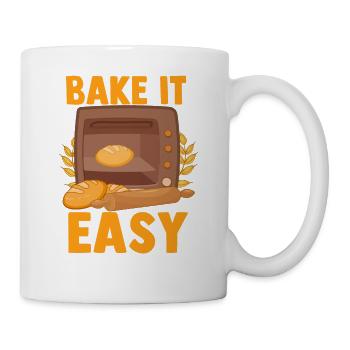 Bread Baking Bread Maker - Coffee/Tea Mug - white - Right