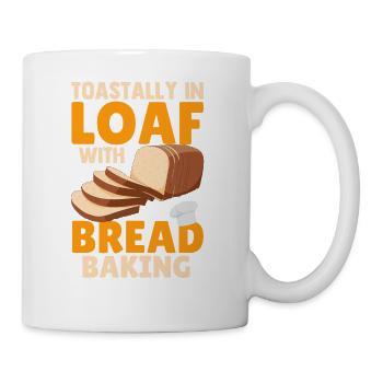 Bread Baking Bread Maker - Coffee/Tea Mug - white - Right