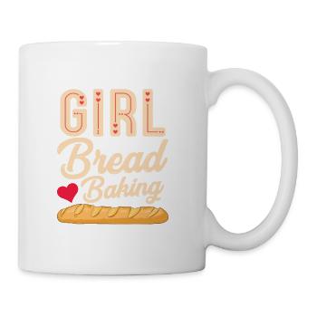 Bread Baking Bread Maker - Coffee/Tea Mug - white - Right