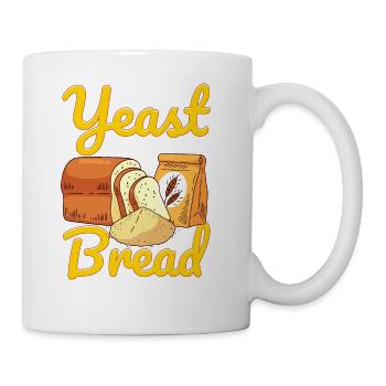 Bread Baking Bread Maker - Coffee/Tea Mug - white - Right