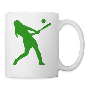 Softball - Coffee/Tea Mug - white - Right