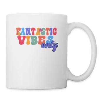 Fantastic Vibes Only Florist Botanical Flower - Coffee/Tea Mug - white - Right