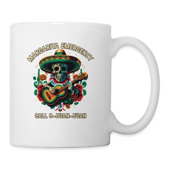 Margarita Emergency Call 9 Juan Juan Margarita Dri - Coffee/Tea Mug - white - Right